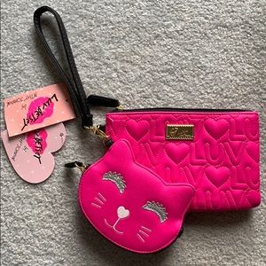 Betsy Johnson Fuchsia Purse